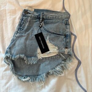 One Teaspoon Denim Shorts